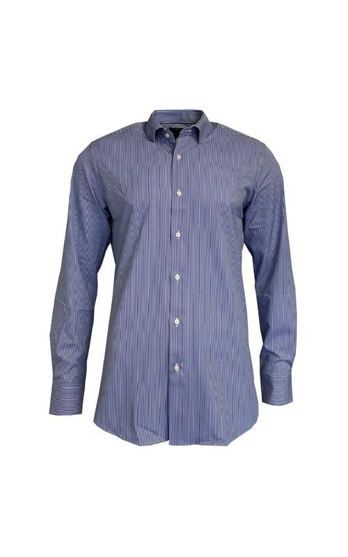 Dapresi Stretch Shirt Blue Stripe L 